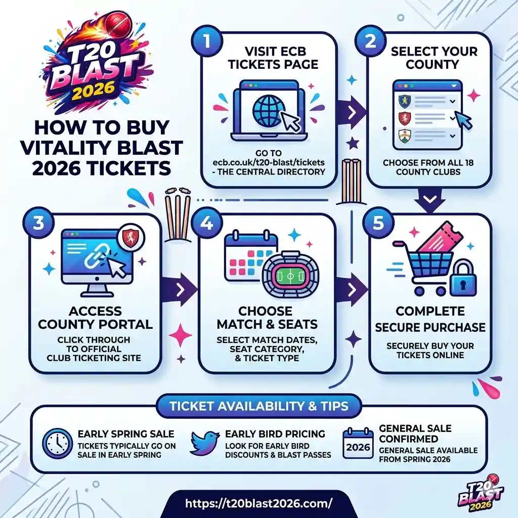 How to Buy Vitality t20 Blast 2026 Tickets