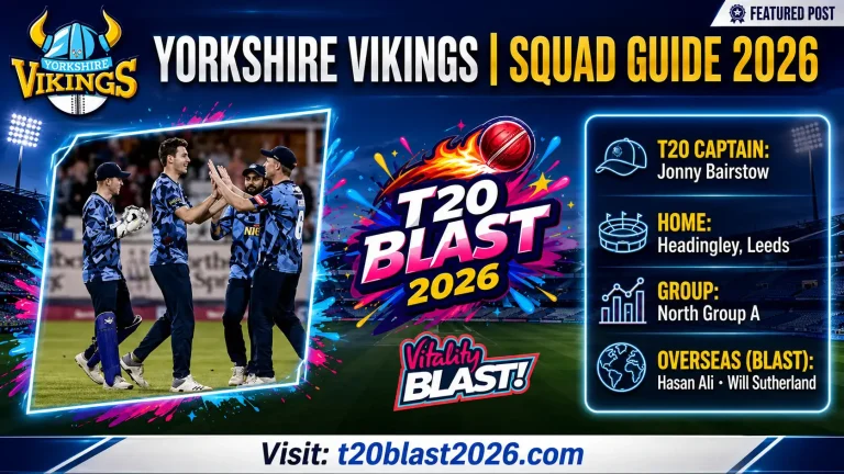 Yorkshire Vikings SQUAD 2026