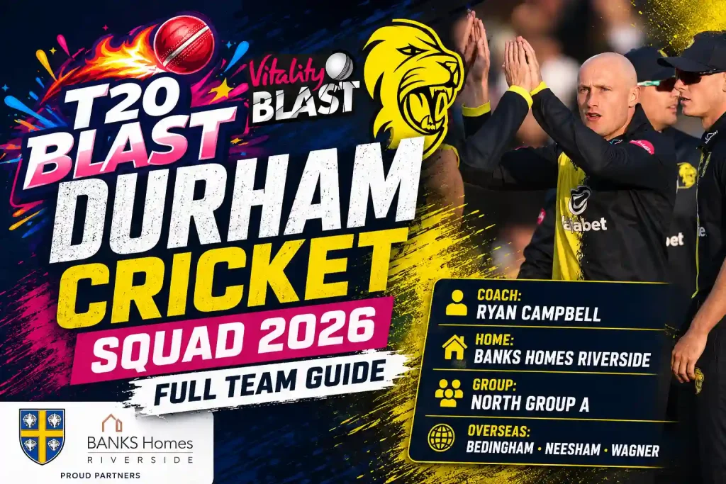 Durham Cricket Squad 2026 — Full Team Guide